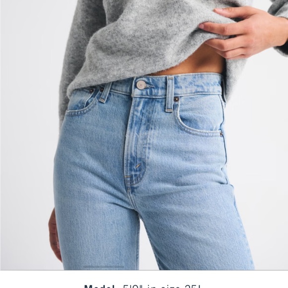 Abercrombie & Fitch 90s Straight ultra high rise jeans - Picture 2 of 6